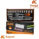 Kapusi K-9770 Kunci Sok 24 Pcs 1/2 Inch Shock Socket Wrench Set 10-32mm Kapusi K-9770 Kunci Sok 24 Pcs 1/2 Inch Shock Socket Wrench Set 10-32mm
