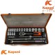 Kapusi K-9770 Kunci Sok 24 Pcs 1/2 Inch Shock Socket Wrench Set 10-32mm Kapusi K-9770 Kunci Sok 24 Pcs 1/2 Inch Shock Socket Wrench Set 10-32mm