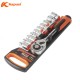 Kapusi K-9811 Socket Set 12 Pcs 0.5 Inch Kunci Sok Shock Chrome Vanadium Kapusi K-9811 Socket Set 12 Pcs 0.5 Inch Kunci Sok Shock Chrome Vanadium