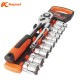 Kapusi K-9811 Socket Set 12 Pcs 0.5 Inch Kunci Sok Shock Chrome Vanadium Kapusi K-9811 Socket Set 12 Pcs 0.5 Inch Kunci Sok Shock Chrome Vanadium