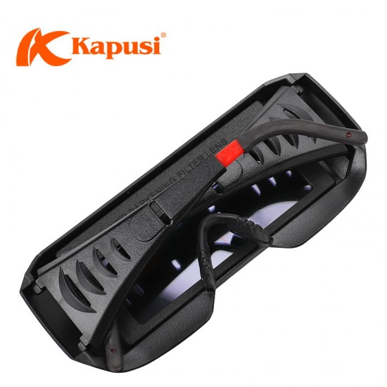 Kapusi K-0082 Kacamata Las Otomatis Dark Safety Glasses Kapusi K-0082 Kacamata Las Otomatis Dark Safety Glasses