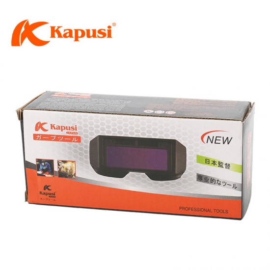 Kapusi K-0082 Kacamata Las Otomatis Dark Safety Glasses Kapusi K-0082 Kacamata Las Otomatis Dark Safety Glasses