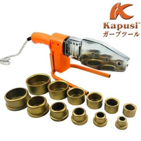 Kapusi K-9301 Mesin PPR Las Pemanas Pipa 20-63mm Pipe Heater Kapusi K-9301 Mesin PPR Las Pemanas Pipa 20-63mm Pipe Heater