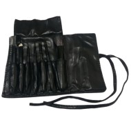 Kuas Make Up Set isi 7 Pcs Case Kulit Kuas Make Up Set isi 7 Pcs Case Kulit