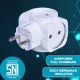 Kenmaster 418B Steker 4 Colokan Plug Adaptor