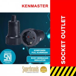 Kenmaster 426 Socket Outlet Kepala Stop Kontak Steker