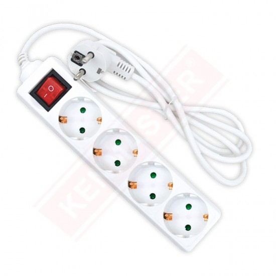Kenmaster F1 Stop Kontak 4 Lubang Switch Kenmaster F1 Stop Kontak 4 Lubang Switch