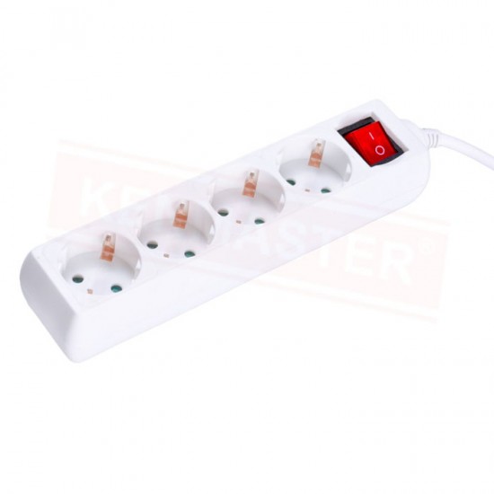Kenmaster F1 Stop Kontak 4 Lubang Switch Kenmaster F1 Stop Kontak 4 Lubang Switch