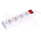 Kenmaster F1 Stop Kontak 4 Lubang Switch Kenmaster F1 Stop Kontak 4 Lubang Switch