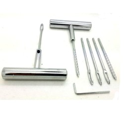 Kenmaster KM-602 Alat Tambal Ban Besi Tire Repair Kit 7Pcs