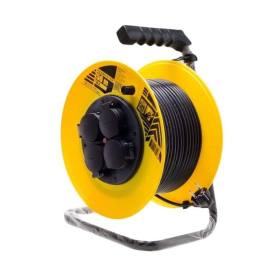 Kenmaster Kabel Roll 50 Meter 10A SNI - Kabel Rol 4 lubang 50m Kenmaster Kabel Roll 50 Meter 10A SNI - Kabel Rol 4 lubang 50m