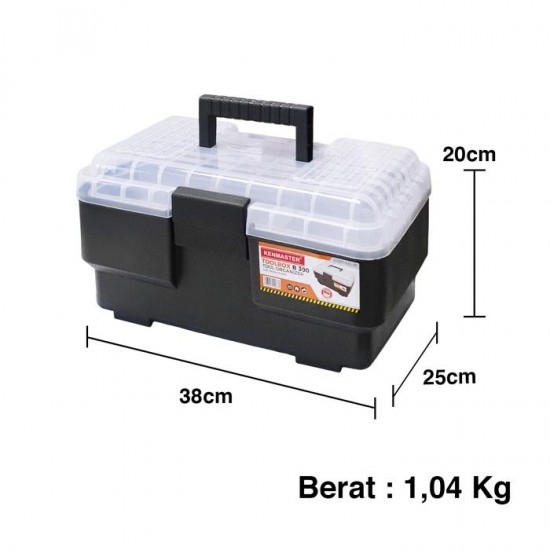 Kenmaster B390 Toolbox Tool Organizer Box Kotak Perkakas Kenmaster B390 Toolbox Tool Organizer Box Kotak Perkakas