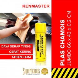 Kenmaster Synthetic Cloth Plas Chamois Jumbo Lap Kanebo 66x43 cm