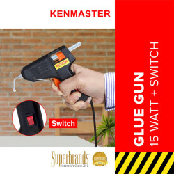 Kenmaster KM-KS15 Glue Gun 15Watt Switch On Off - Lem Tembak On Off 15 Watt
