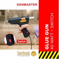 Kenmaster KM-KS40 Glue Gun 40Watt Switch On Off - Lem Tembak 40 Watt Kenmaster KM-KS40 Glue Gun 40Watt Switch On Off - Lem Tembak 40 Watt