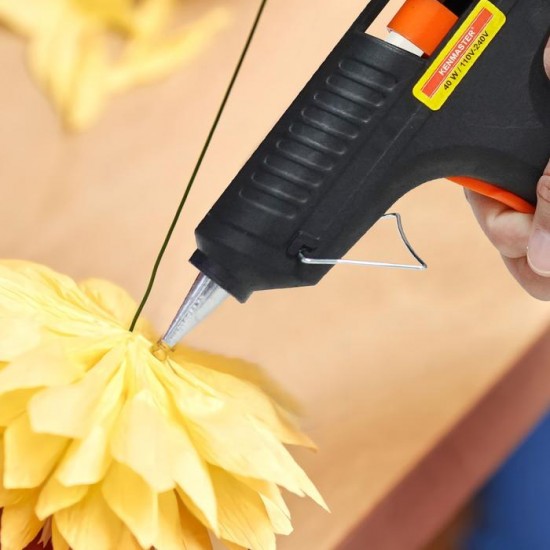 Kenmaster KM-KS40 Glue Gun 40Watt Switch On Off - Lem Tembak 40 Watt