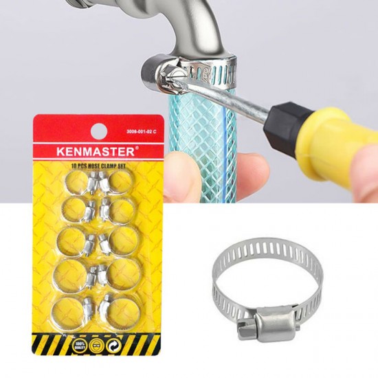Kenmaster Klem Selang Set Hose Clamp Ring Gas LPG 10 Pcs Kenmaster Klem Selang Set Hose Clamp Ring Gas LPG 10 Pcs
