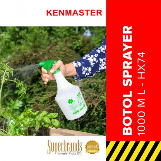 Kenmaster HX-74 Bottle Sprayer 1000 ml - Botol Spray 1000ml
