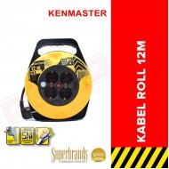 Kenmaster Kabel Roll 4 Lubang 12 Meter Kenmaster Kabel Roll 4 Lubang 12 Meter