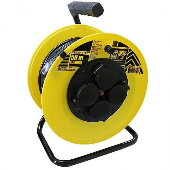 Kenmaster Kabel Roll 50 Meter 10A SNI - Kabel Rol 4 lubang 50m Kenmaster Kabel Roll 50 Meter 10A SNI - Kabel Rol 4 lubang 50m