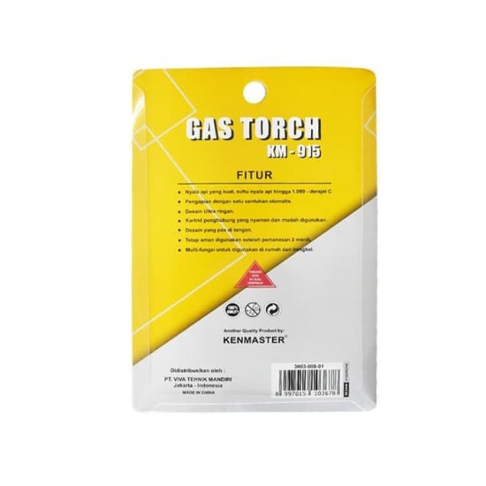 Kenmaster KM-915 Gas Blow Torch Kenmaster KM-915 Gas Blow Torch