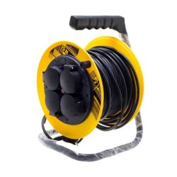 Kenmaster Kabel Roll 50 Meter 10A SNI - Kabel Rol 4 lubang 50m