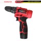 Kenmaster KM-220 Cordless Driver Drill 10mm Bor Tanpa Kabel 12V Kenmaster KM-220 Cordless Driver Drill 10mm Bor Tanpa Kabel 12V