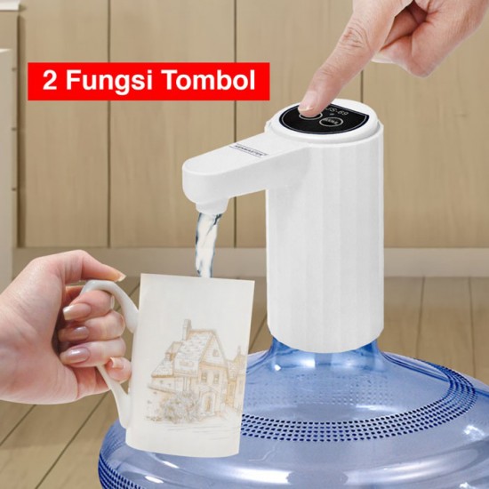 Kenmaster KM-69 Pompa Galon Air Elektrik Drinking Water Pump USB Kenmaster KM-69 Pompa Galon Air Elektrik Drinking Water Pump USB