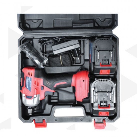 Kenmaster KM-2018 Cordless Impact Wrench 21V Alat Pembuka Baut 2 Baterai Kenmaster KM-2018 Cordless Impact Wrench 21V Alat Pembuka Baut 2 Baterai