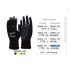 Kenmaster KM-3001 KM3001 Sarung Tangan Pelindung Safety Hitam