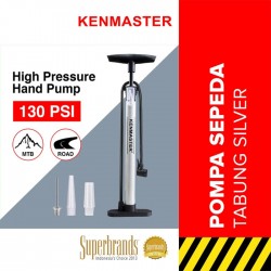 Kenmaster KM-4932 Pompa Sepeda Tabung Silver
