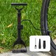 Kenmaster KM-5237B Pompa Sepeda Tabung Hitam Meteran Pijakan Kaki Kenmaster KM-5237B Pompa Sepeda Tabung Hitam Meteran Pijakan Kaki