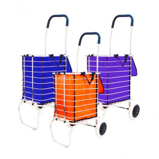 Kent KT-3002 Folded Trolley - Troli Belanja Lipat Aluminium Kent KT-3002 Folded Trolley - Troli Belanja Lipat Aluminium