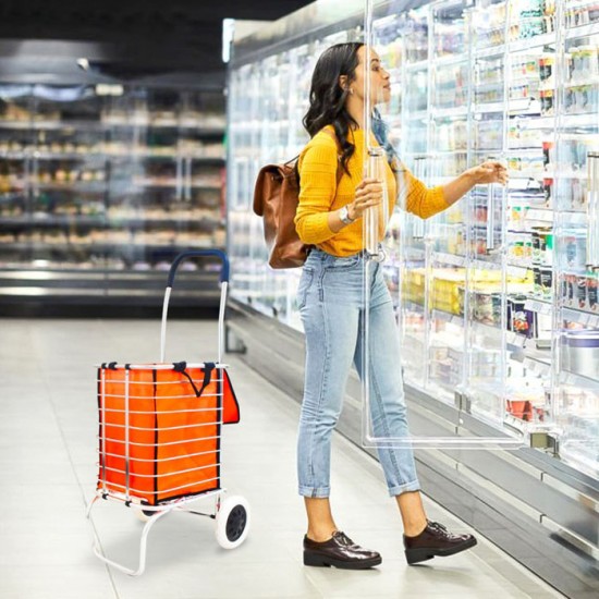 Kent KT-3002 Folded Trolley - Troli Belanja Lipat Aluminium Kent KT-3002 Folded Trolley - Troli Belanja Lipat Aluminium