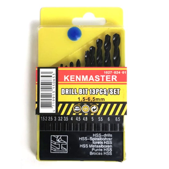 Kenmaster Mata Bor Kayu Drill Bit 13 Pcs Kenmaster Mata Bor Kayu Drill Bit 13 Pcs