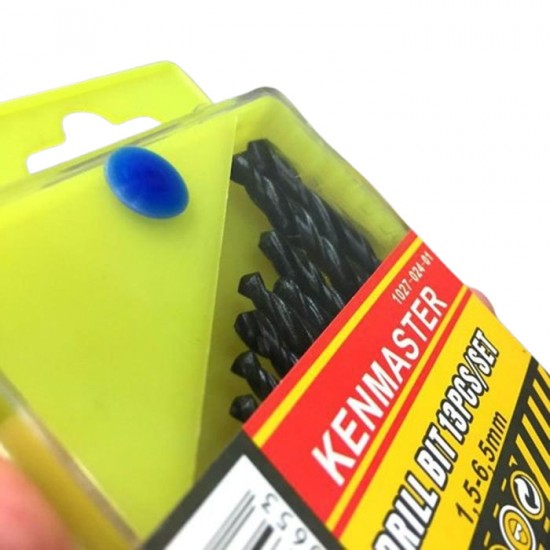 Kenmaster Mata Bor Kayu Drill Bit 13 Pcs