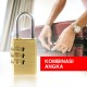 Kenmaster MG213 Gembok Kombinasi Angka PIN Combination Padlock Kenmaster MG213 Gembok Kombinasi Angka PIN Combination Padlock
