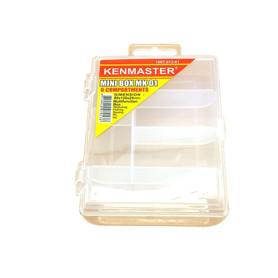 Kenmaster MK01 Plastik MiniBox 6 Slot Kenmaster MK01 Plastik MiniBox 6 Slot