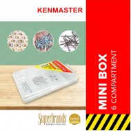 Kenmaster MK01 Plastik MiniBox 6 Slot Kenmaster MK01 Plastik MiniBox 6 Slot