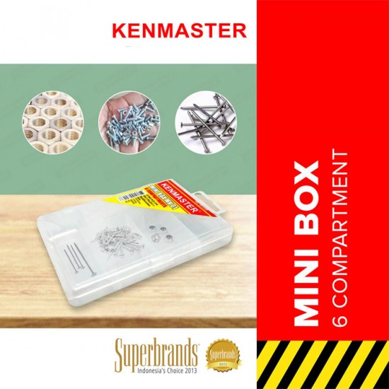 Kenmaster MK01 Plastik MiniBox 6 Slot