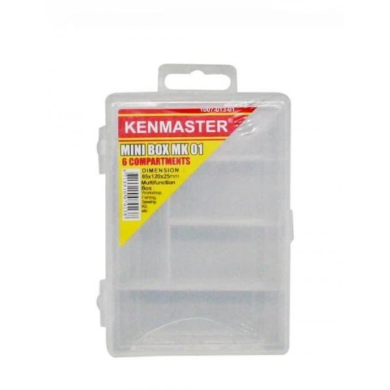 Kenmaster MK01 Plastik MiniBox 6 Slot