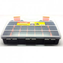 Kenmaster Mini Box With Handle 23 Compartment - Mini Tool Box 23 Slot Kenmaster Mini Box With Handle 23 Compartment - Mini Tool Box 23 Slot