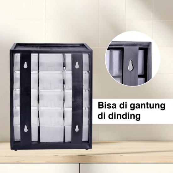 Kenmaster Rak Drawer 15 Susun