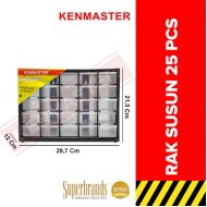 Kenmaster Rak Drawer 25 Susun