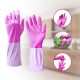Kenmaster Sarung Tangan Karet Ungu 1 Pasang Hand Gloves Latex Rubber Reusable Purple
