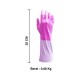 Kenmaster Sarung Tangan Karet Ungu 1 Pasang Hand Gloves Latex Rubber Reusable Purple