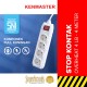 Kenmaster Stop Kontak 4 Lubang 4 Meter