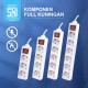 Kenmaster Stop Kontak 6 Lubang F1 Master Switch Kenmaster Stop Kontak 6 Lubang F1 Master Switch