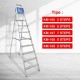 Kenmaster KM-106 Tangga 6 Step Pijakan Household Ladder Kenmaster KM-106 Tangga 6 Step Pijakan Household Ladder