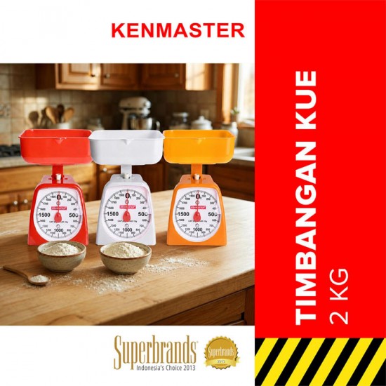 Kenmaster Timbangan Kue 2 Kg Kenmaster Timbangan Kue 2 Kg